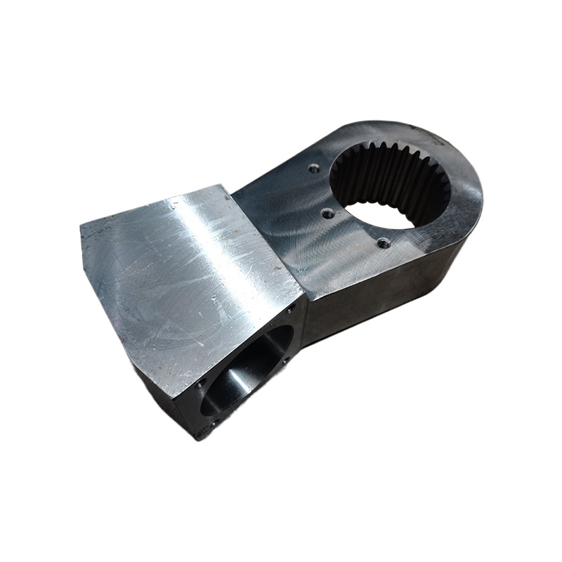 Slewing lever — Hebei Chunda fitment part (interim photo).