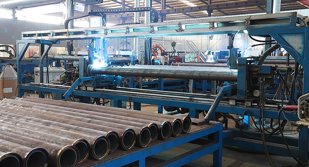 Materials zone at Hebei Chunda (interim plant photo).